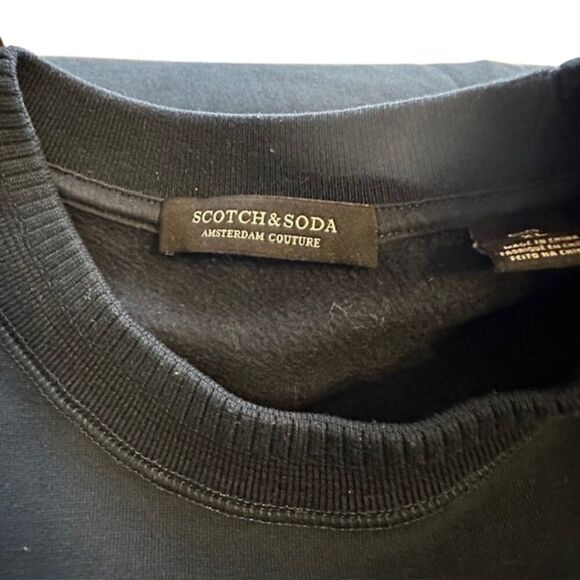 Scotch & Soda Men's Polar Bear Sweater Size XL in Navy Blue / Multi Color - Picture 6 of 8